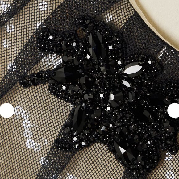 Embellished Organza Sequin Midi Dress Regular price$4,245 Size XS New - Picture 9 of 15